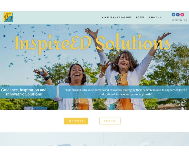 site web InspireED Solutions